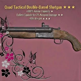 Weapon | QE90 Double Shotgun