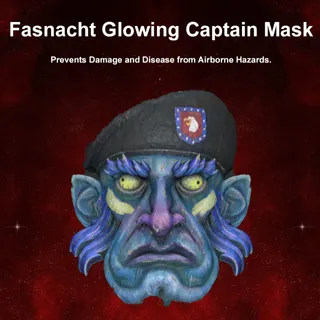 Glowing Captain Mask