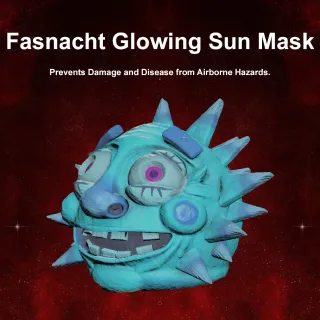 Glowing Sun Mask