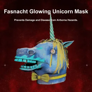 Glowing Unicorn Mask