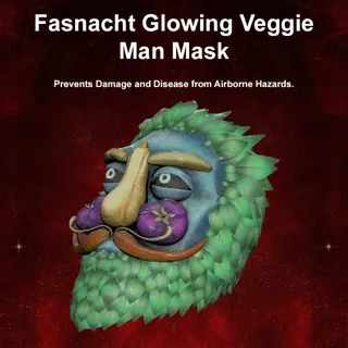 Glowing Veggie Man Mask