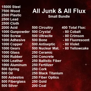 All Junk & All Flux - Small Bundle