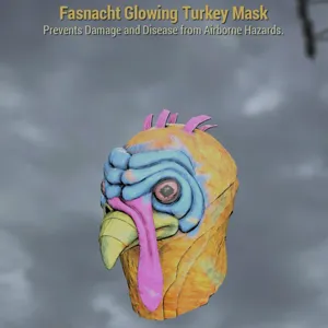 Glowing Turkey Mask