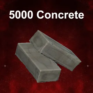 5000 Concrete Scrap