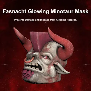 Glowing Minotaur Mask