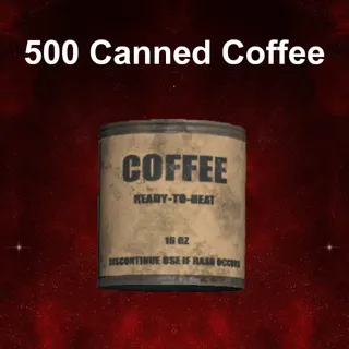 500 Canned Coffee
