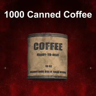 1000 Canned Coffee