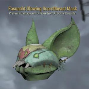 Glowing Scorchbeast Mask