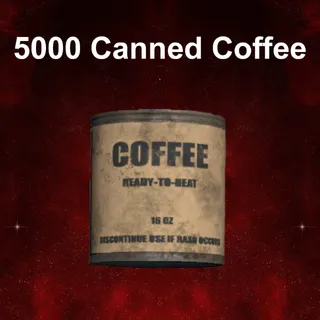 5000 Canned Coffee