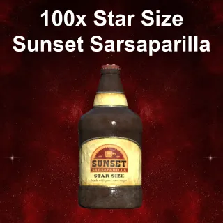 100 Star Size Sunset Sarsaparilla