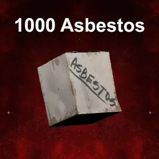 1000 Raw Asbestos