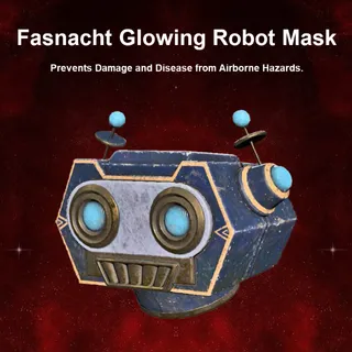 Glowing Robot Mask