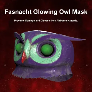 Glowing Owl Mask