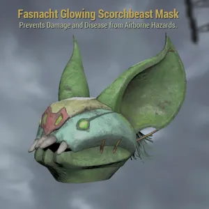 Glowing Scorchbeast Mask