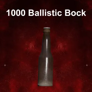 1000 Ballistic Bock