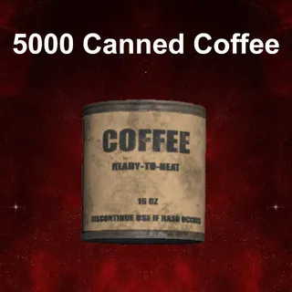 5000 Canned Coffee