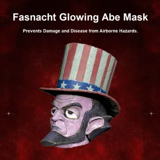 Glowing Abe Mask