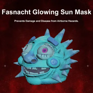 Glowing Sun Mask