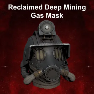 Reclaimed Deep Mining Gas Mask