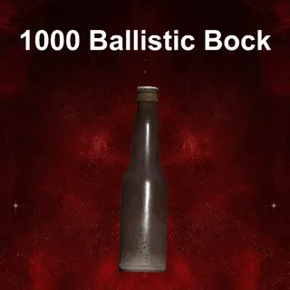 1000 Ballistic Bock