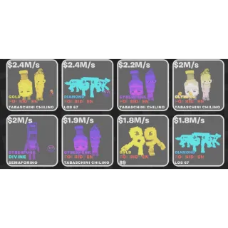 Fortnite Fruits vs Brainrots Bundle