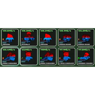 Fortnite Fruits vs Brainrots