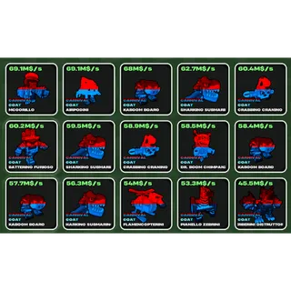 Fortnite Fruits vs Brainrots