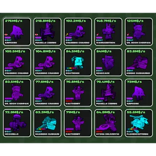 Fortnite Fruits vs Brainrots