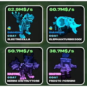 Fortnite Fruits vs Brainrots