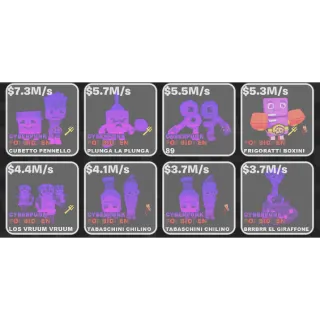 Fortnite Fruits vs Brainrots Bundle