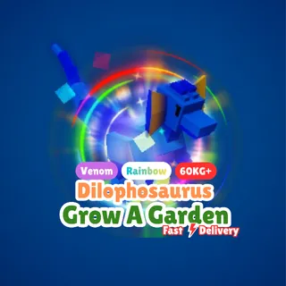 RBH VENOM DILOPHOSAURUS 60kg+  - GROW A GARDEN