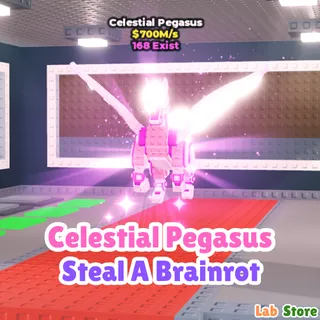 Candy Celestial Pegasus - STEAL A BRAINROT ( Pre Order ) 