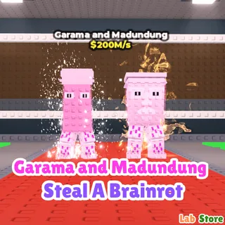 10x Candy Garama and Madundung - STEAL A BRAINROT (Pre Order) 