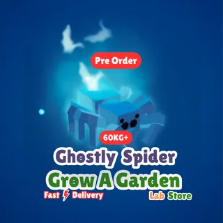 GHOSLY SPIDER 60kg+  - GROW A GARDEN