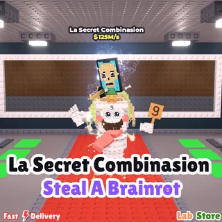 La Secret Combinasion - STEAL A BRAINROT (Pre Order) 