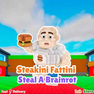 Steakini Fattini - STEAL A BRAINROT (Pre Order) 