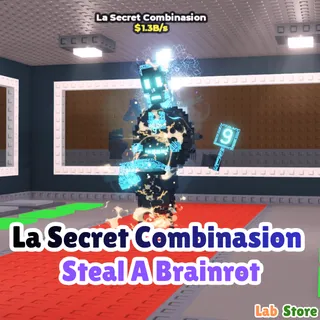 Cyber La Secret Combinasion - STEAL A BRAINROT ( Pre Order ) 