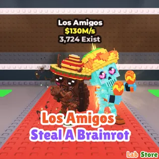 Los Amigos - STEAL A BRAINROT (Pre Order) 