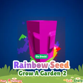 100x Rainbow Seed - Grow A Garden 2