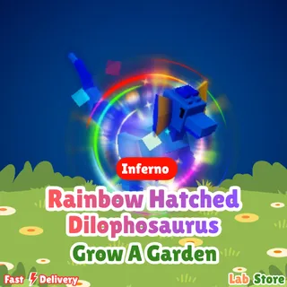 Inferno RBH DILOPHOSAURUS 60kg+  - GROW A GARDEN