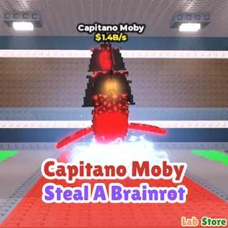 Cursed Capitano Moby - STEAL A BRAINROT ( Pre Order )