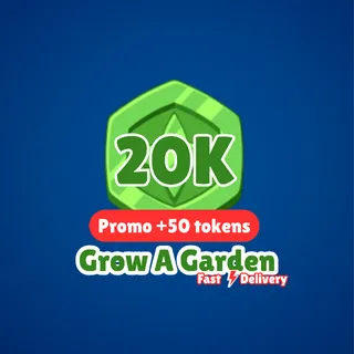 20k TOKEN - GROW A GARDEN