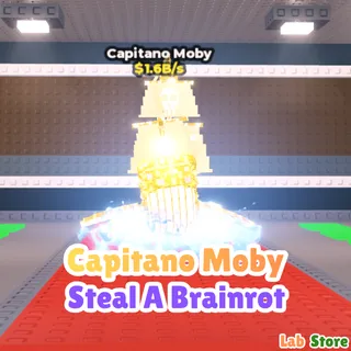 Divine Capitano Moby - STEAL A BRAINROT ( Pre Order )