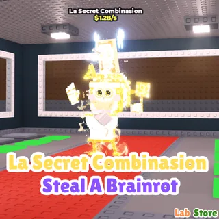 Divine La Secret Combinasion - STEAL A BRAINROT ( Pre Order ) 