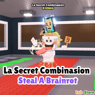 La Secret Combinasion - STEAL A BRAINROT ( Pre Order ) 