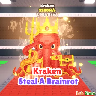 Kraken - STEAL A BRAINROT (Pre Order) 