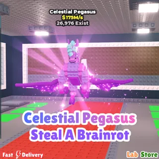 Celestial Pegasus - STEAL A BRAINROT ( Pre Order ) 