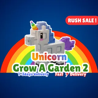10X Unicorn - Grow A Garden 