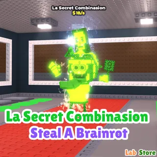 Radioactive La Secret Combinasion - STEAL A BRAINROT ( Pre Order ) 