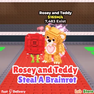 Rosey and Teddy - STEAL A BRAINROT (Pre Order) 